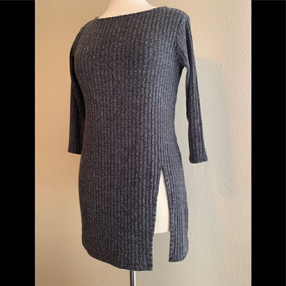 The Limited tunic sweater with side slit